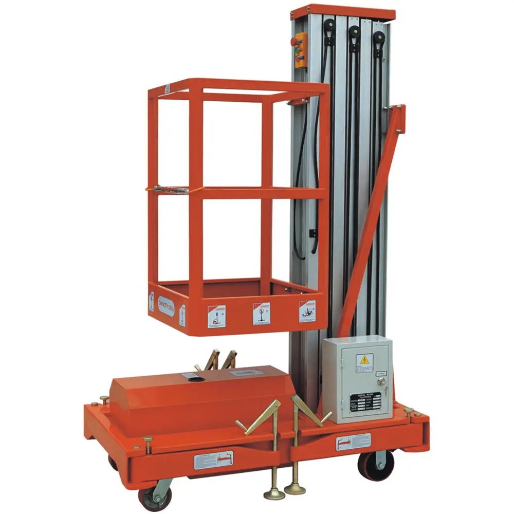 AWP6-1000 Single Mast 10M | Lift Sinergi