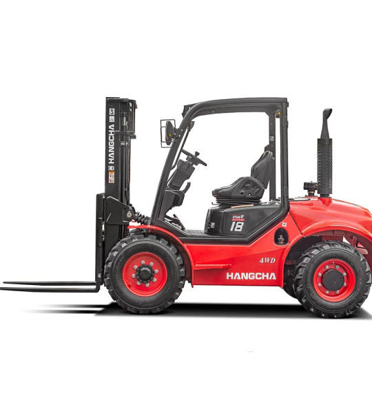 1.5 - 1.8T Four-Wheel Drive Rough Terrain Forklift Diesel
