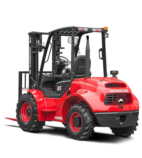 2.5 - 3.5T Four-Wheel Drive Rough Terrain Forklift Truck Diesel