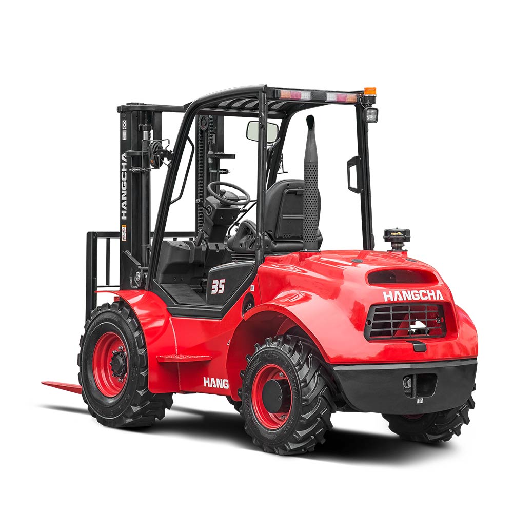 2.5 - 3.5T Four-Wheel Drive Rough Terrain Forklift Truck Diesel