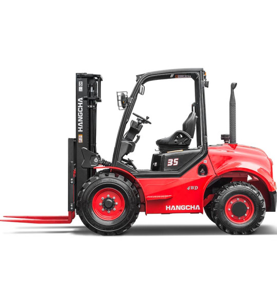 2.5 - 3.5T Four-Wheel Drive Rough Terrain Forklift Truck Diesel