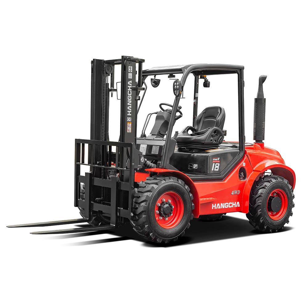 1.5 - 1.8T Four-Wheel Drive Rough Terrain Forklift Diesel