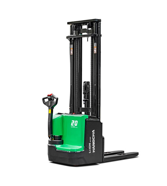 1.2 - 2.0T X Series Hi-Range Electric Stacker With Lithium Power