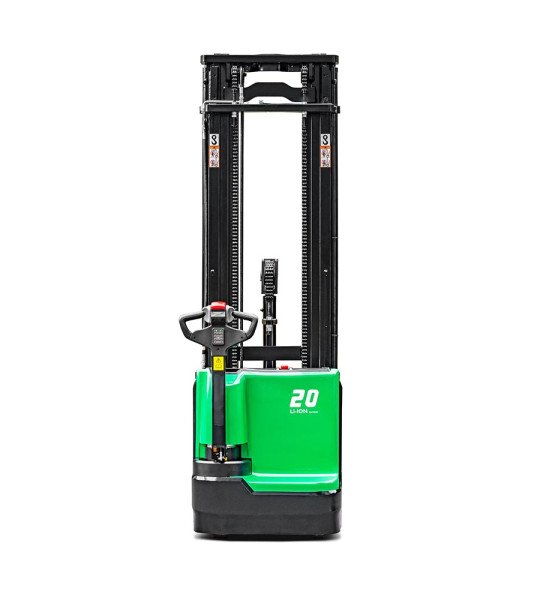 1.2 - 2.0T X Series Hi-Range Electric Stacker With Lithium Power